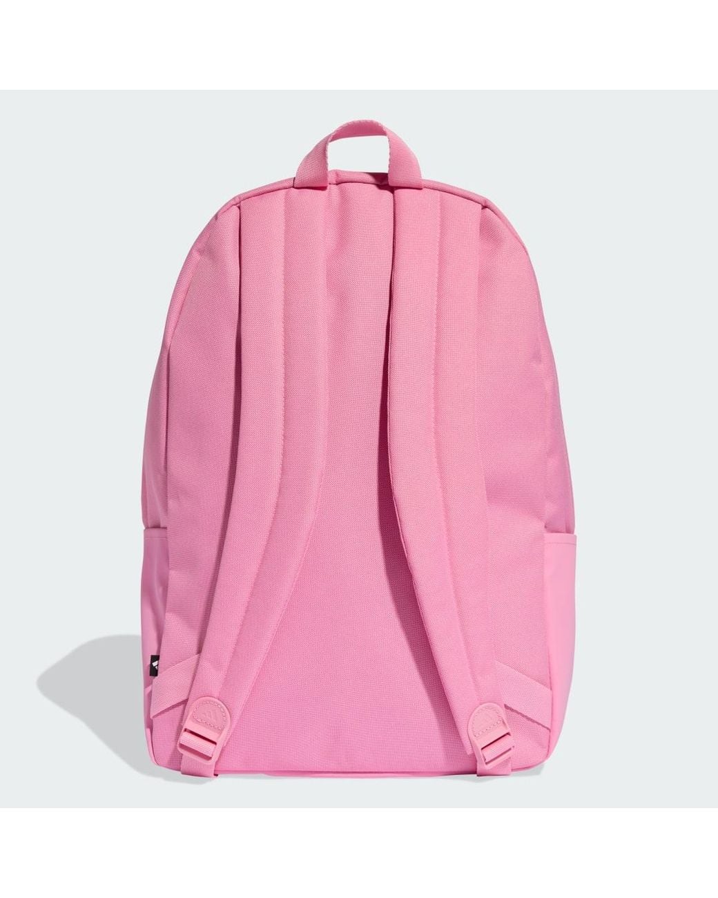 Adidas Pink Classic 3 Bar Logo Backpack
