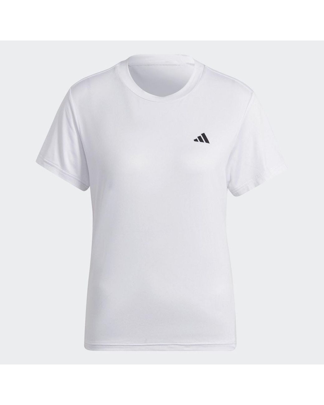Adidas White Aeroready Made For Training Minimal T-Shirt