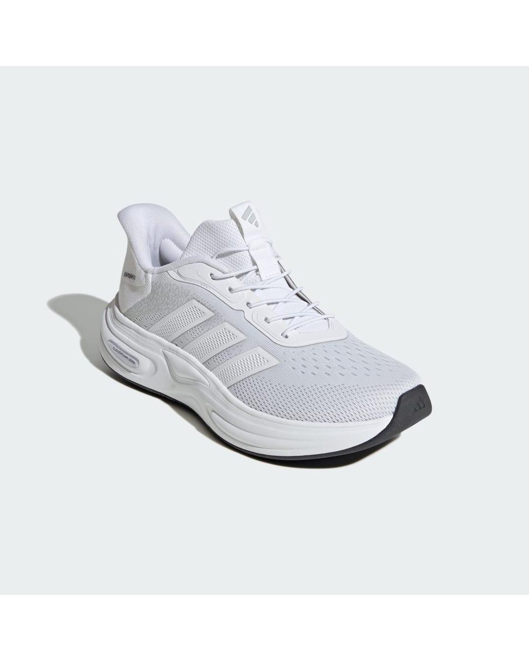 Adidas White Cloudfoam Cuxxion Rapidfit Shoes