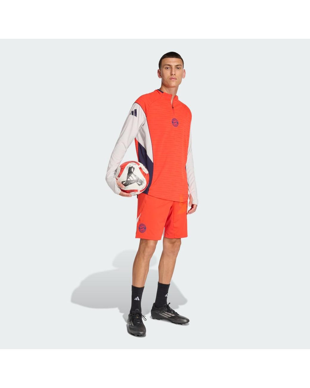 Adidas Red Fc Bayern 2025/2026 Tiro25 Pro Training Shorts for men