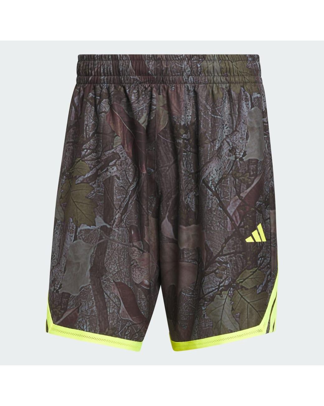 Adidas Blue Crazy Lite Camo Aop Short for men