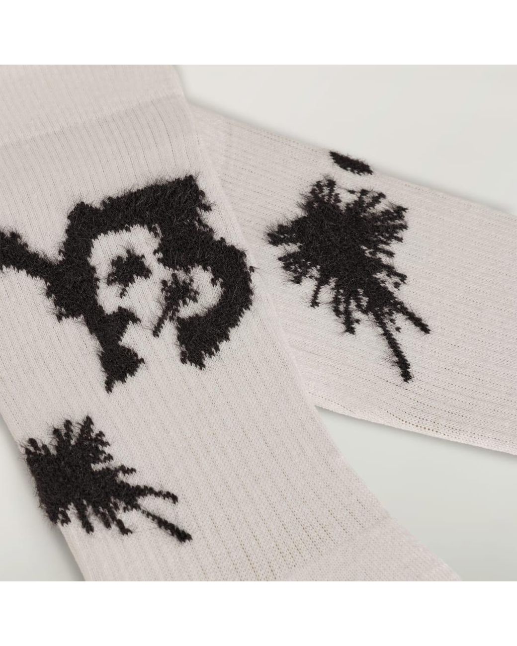 Adidas White Y-3 Chito Graphic Crew Socks