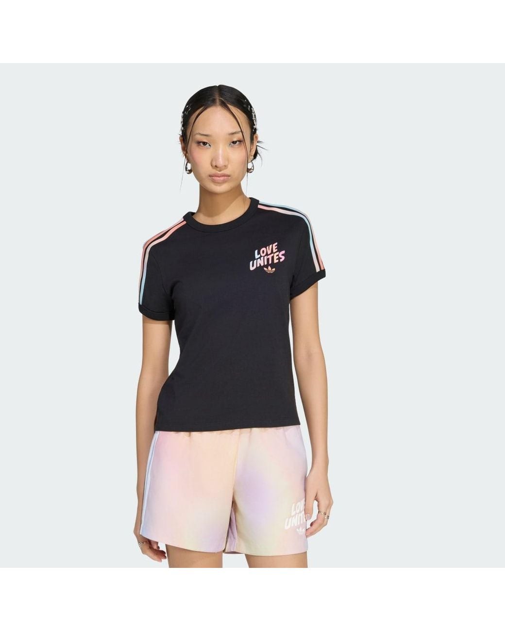 Adidas Blue Love Unites Gfx T-Shirt