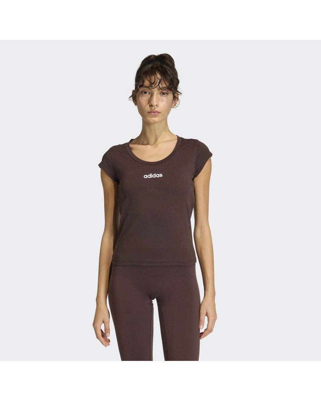 Adidas Brown Hyperglam Baby T-Shirt