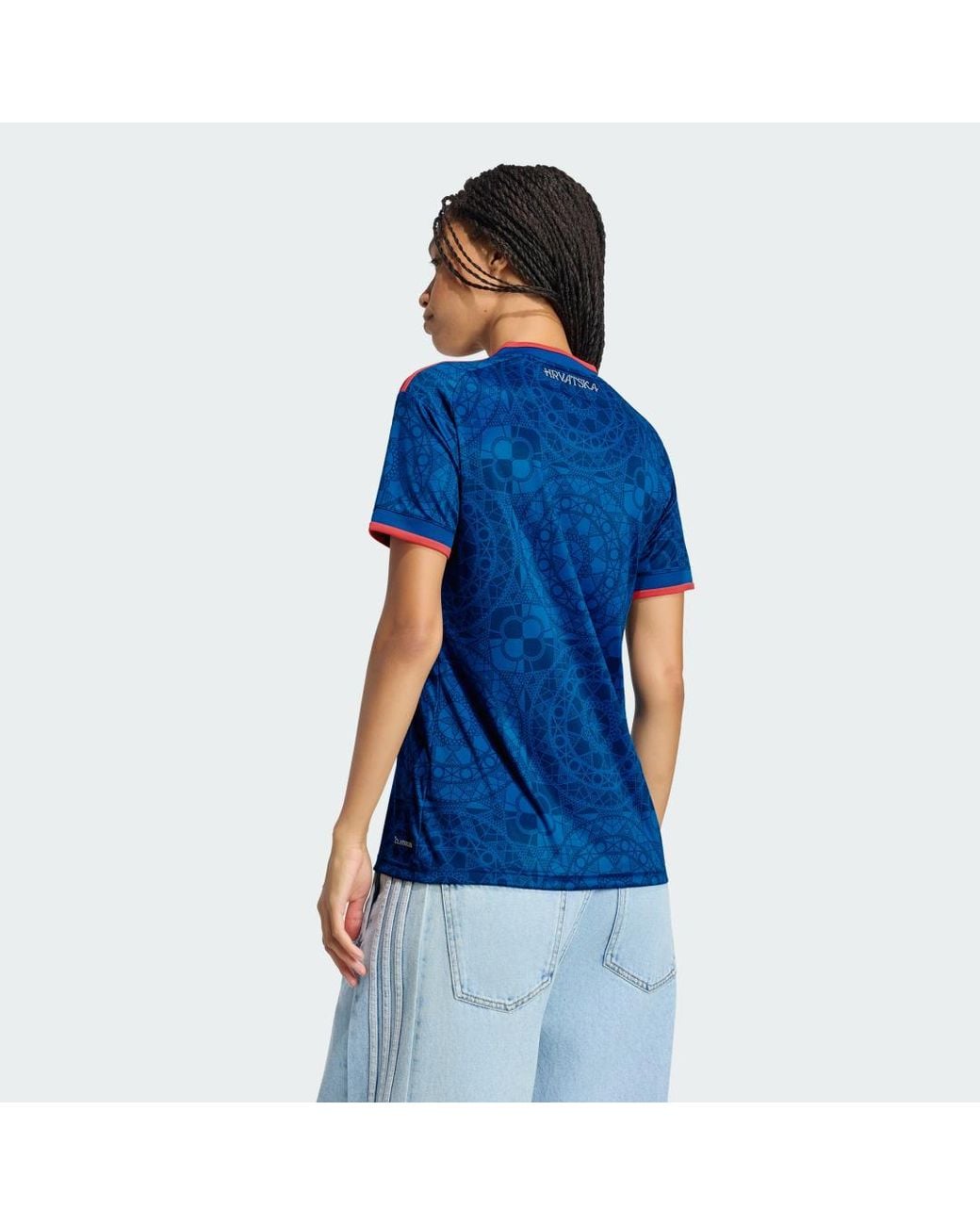 Adidas Blue Croatia 26 Away Jersey
