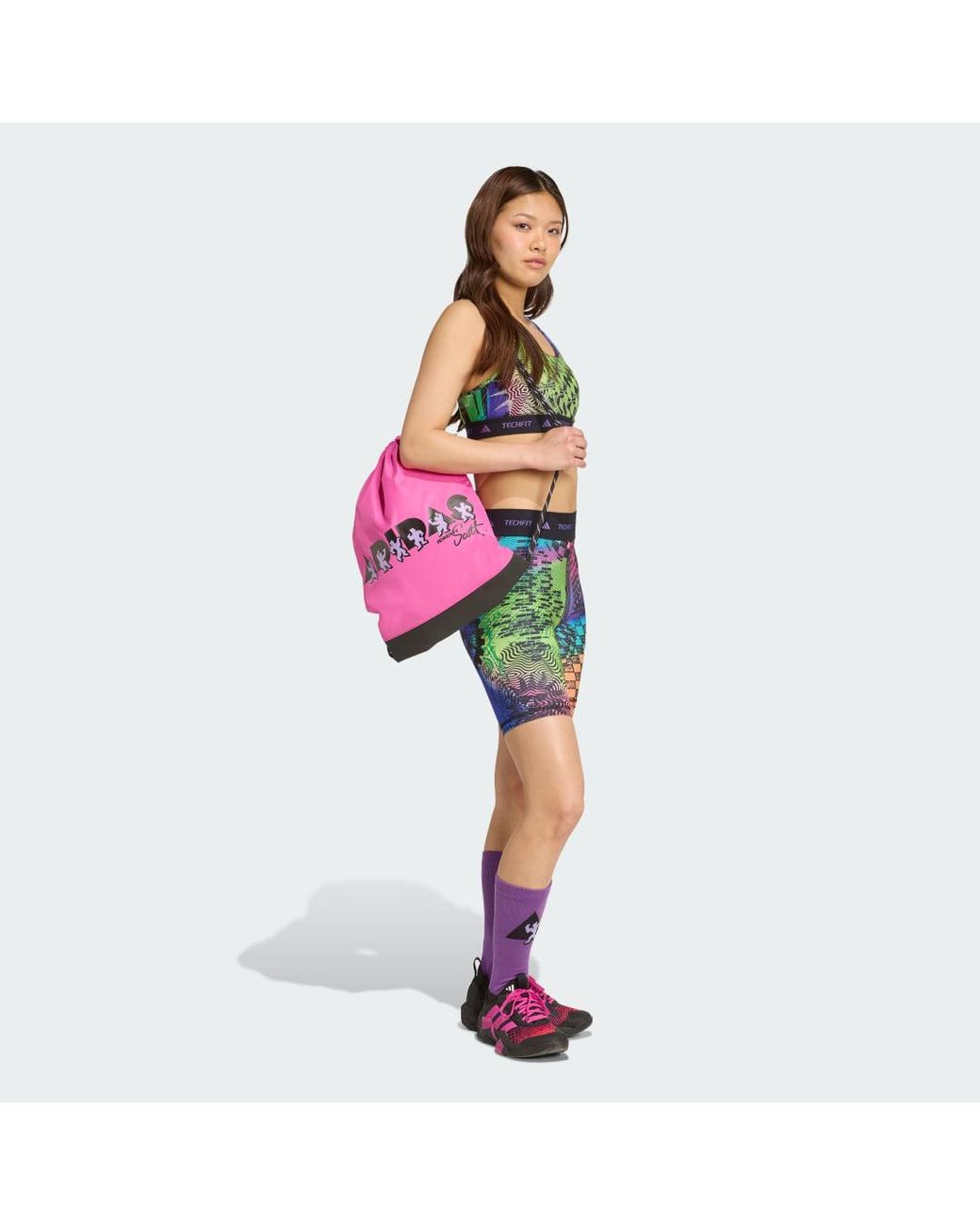 Adidas Purple X Jeremy Scott Gymsack