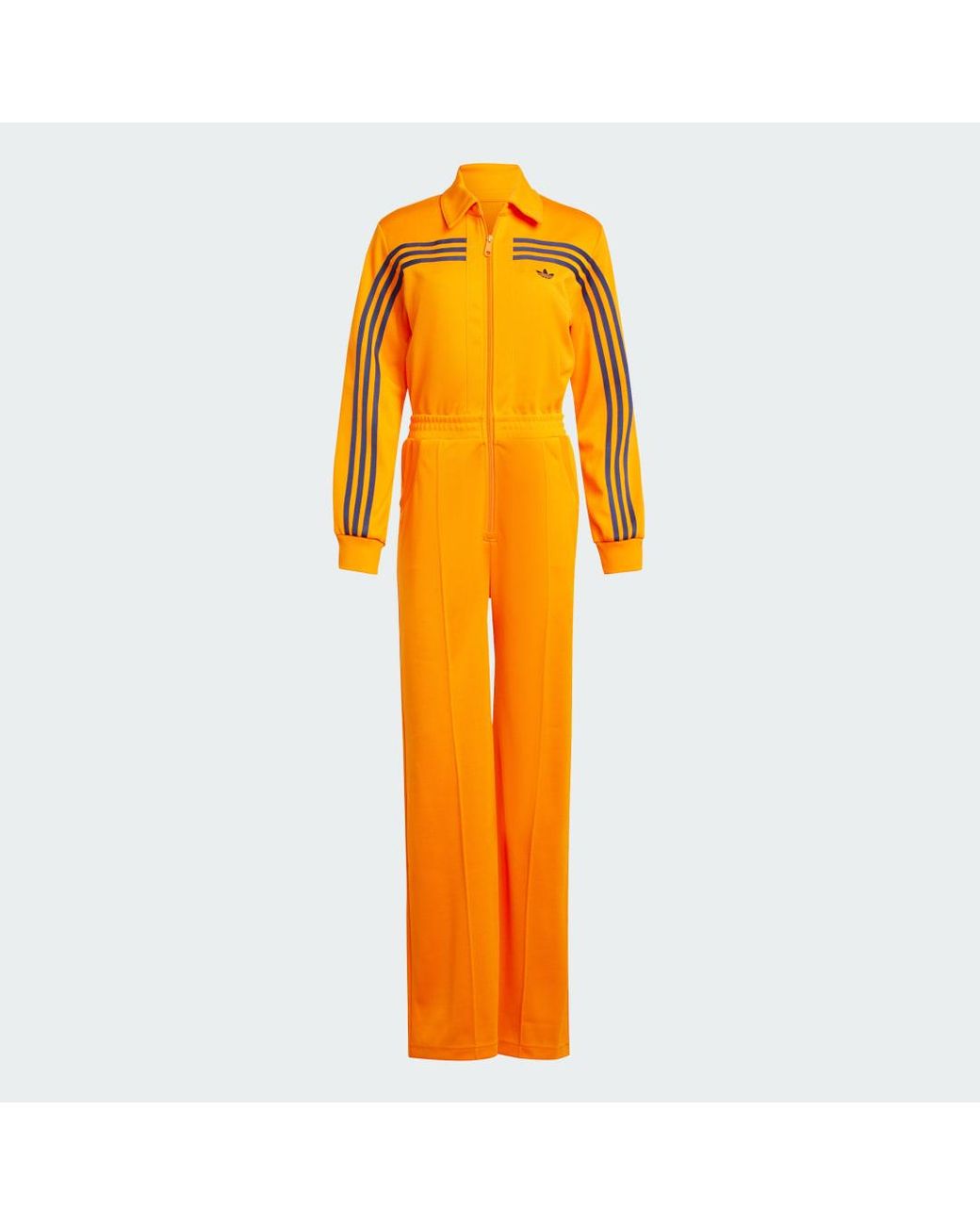 【ADIDAS】70s Jumpsuit - Orange / JN8311 adidas Originals Women's Jumpsuit Orange JN8311 | FOOTDISTRICT