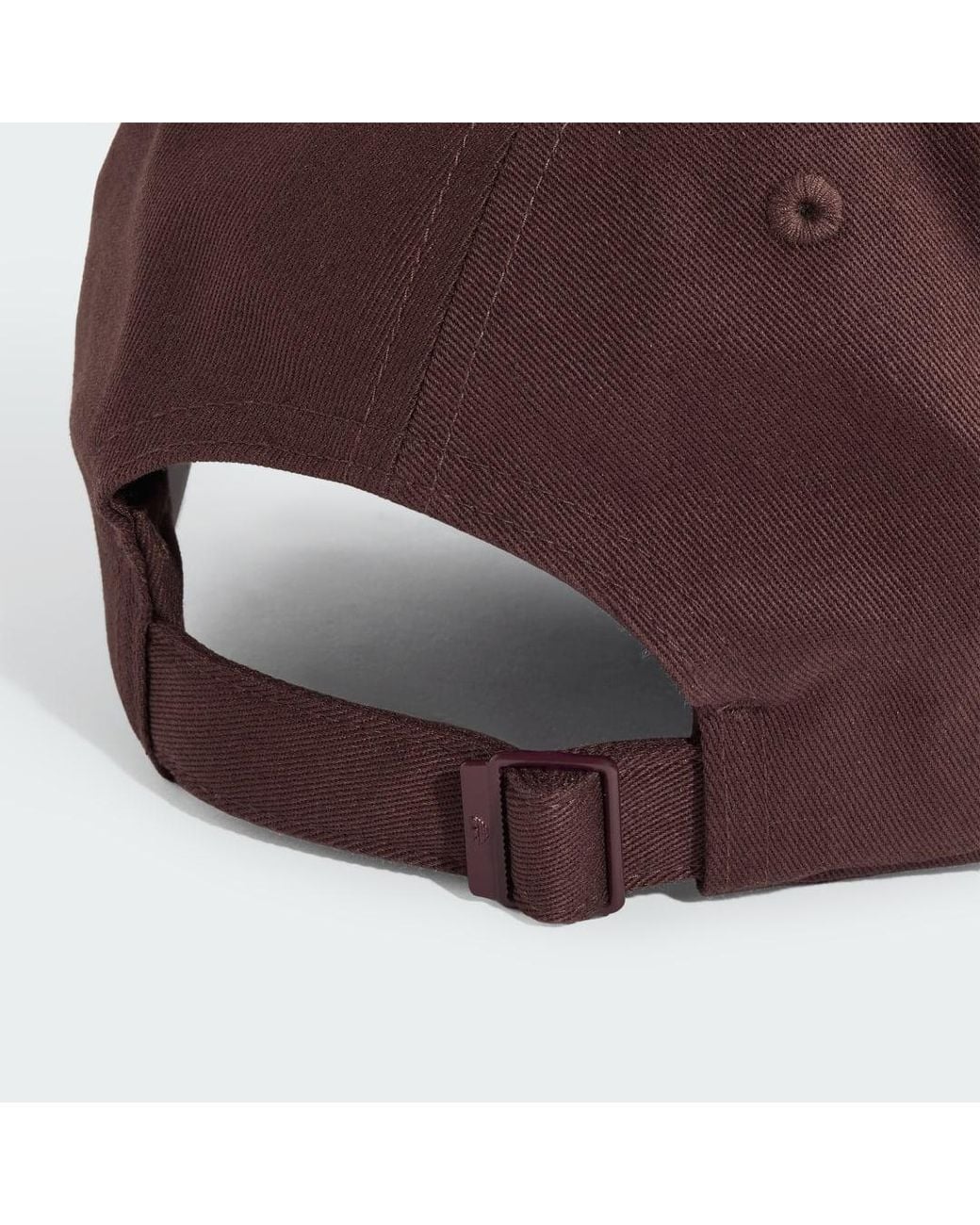 Adidas Brown Adicolor Classic Trefoil Baseball Cap