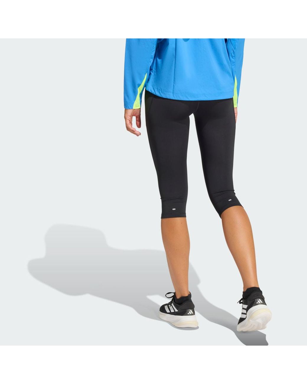 Adidas Blue Adi365 Running Climacool 3/4 Leggings