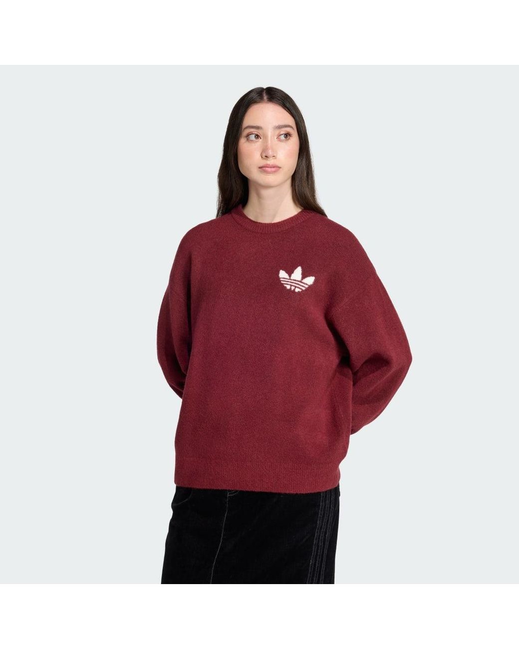 Adidas Red Originals Athletic Dept Knitted Sweater
