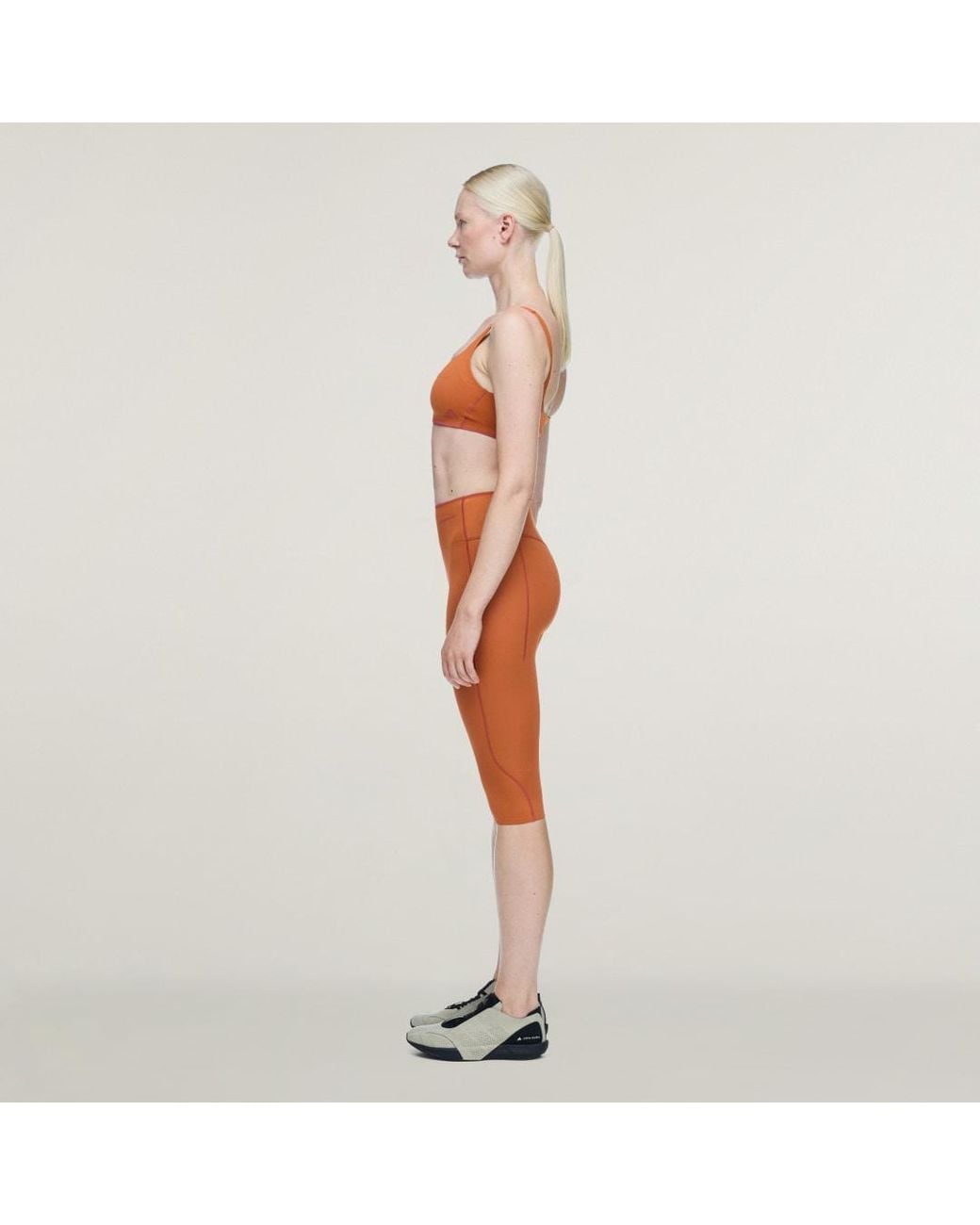 Adidas Orange X Entire Studios Optime Training Low Support Bra