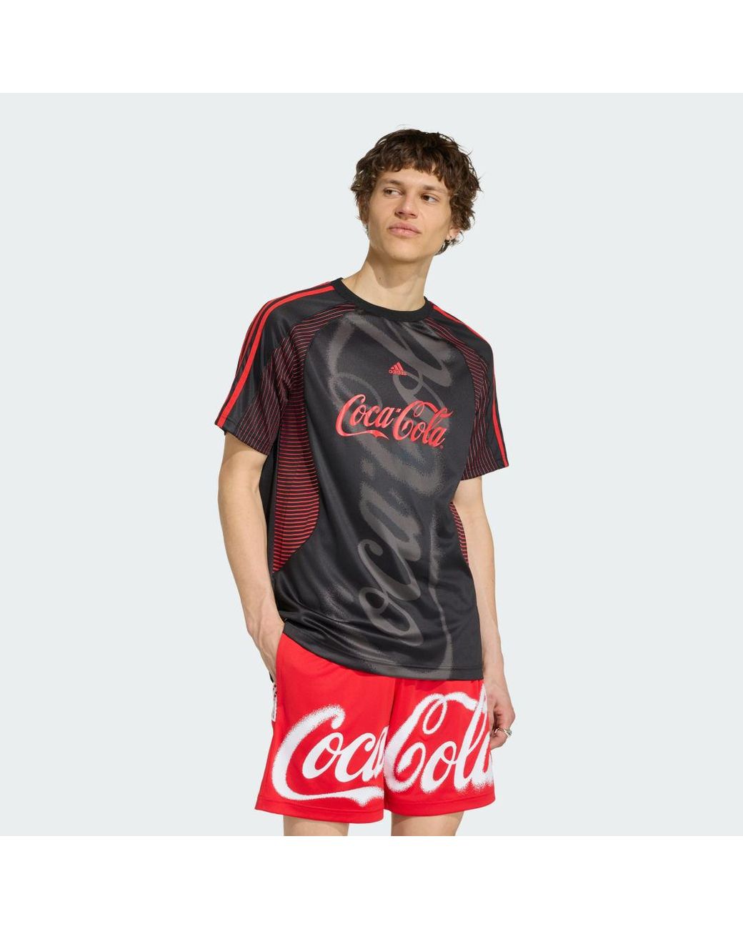 Adidas Originals Red X Coca-Cola Teamgeist 26 Jersey for men
