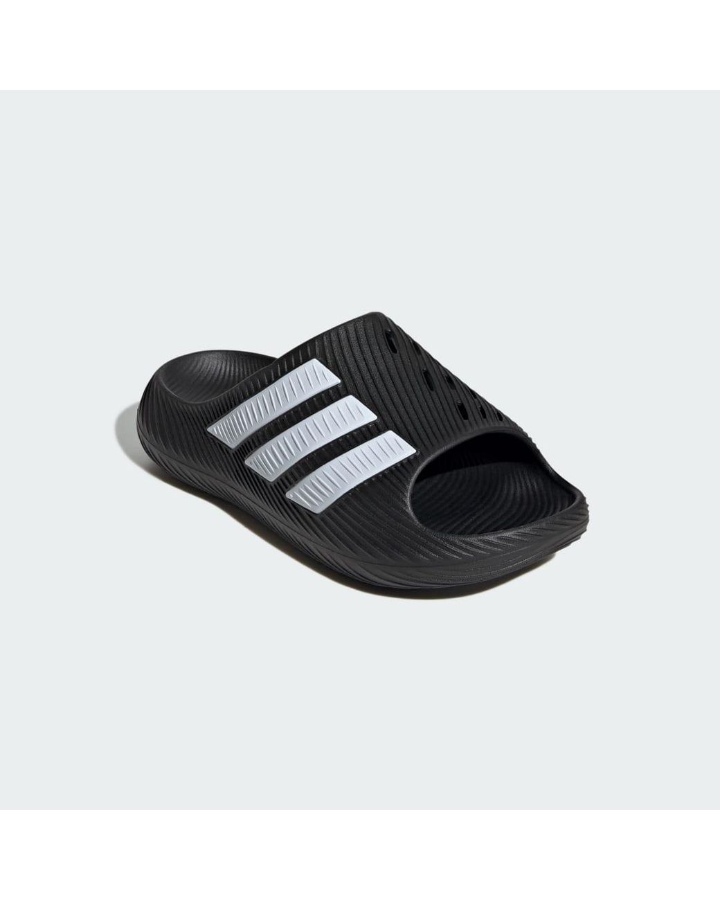 Adidas Black Purechill Slides for men