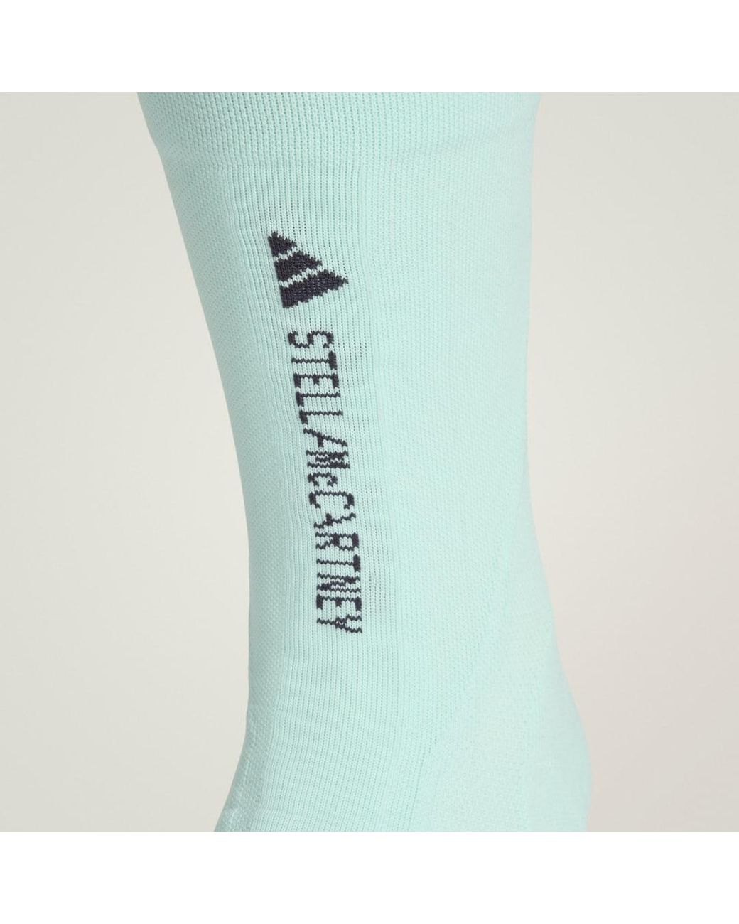 Adidas Blue By Stella Mccartney Crew Socks
