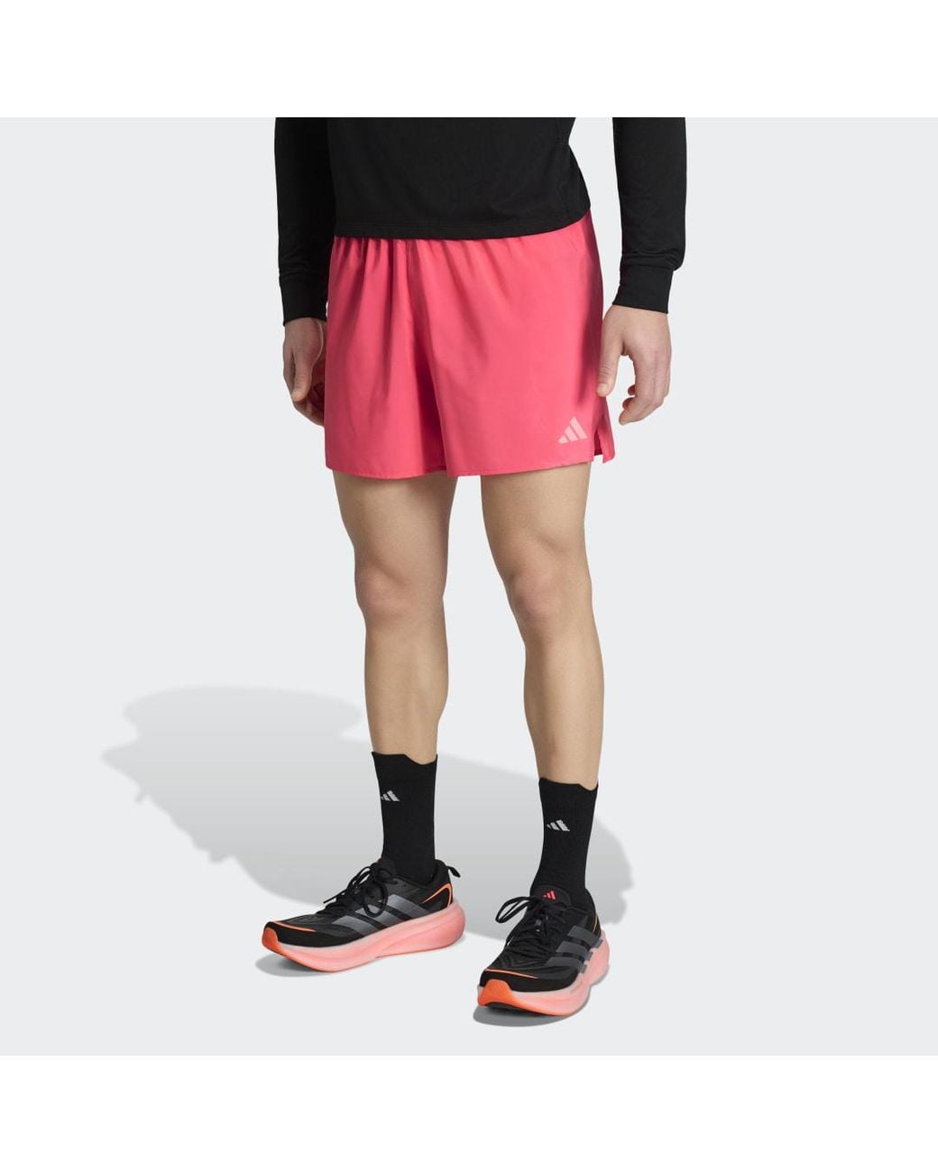 Adidas Pink Adi365 Runners Shorts for men