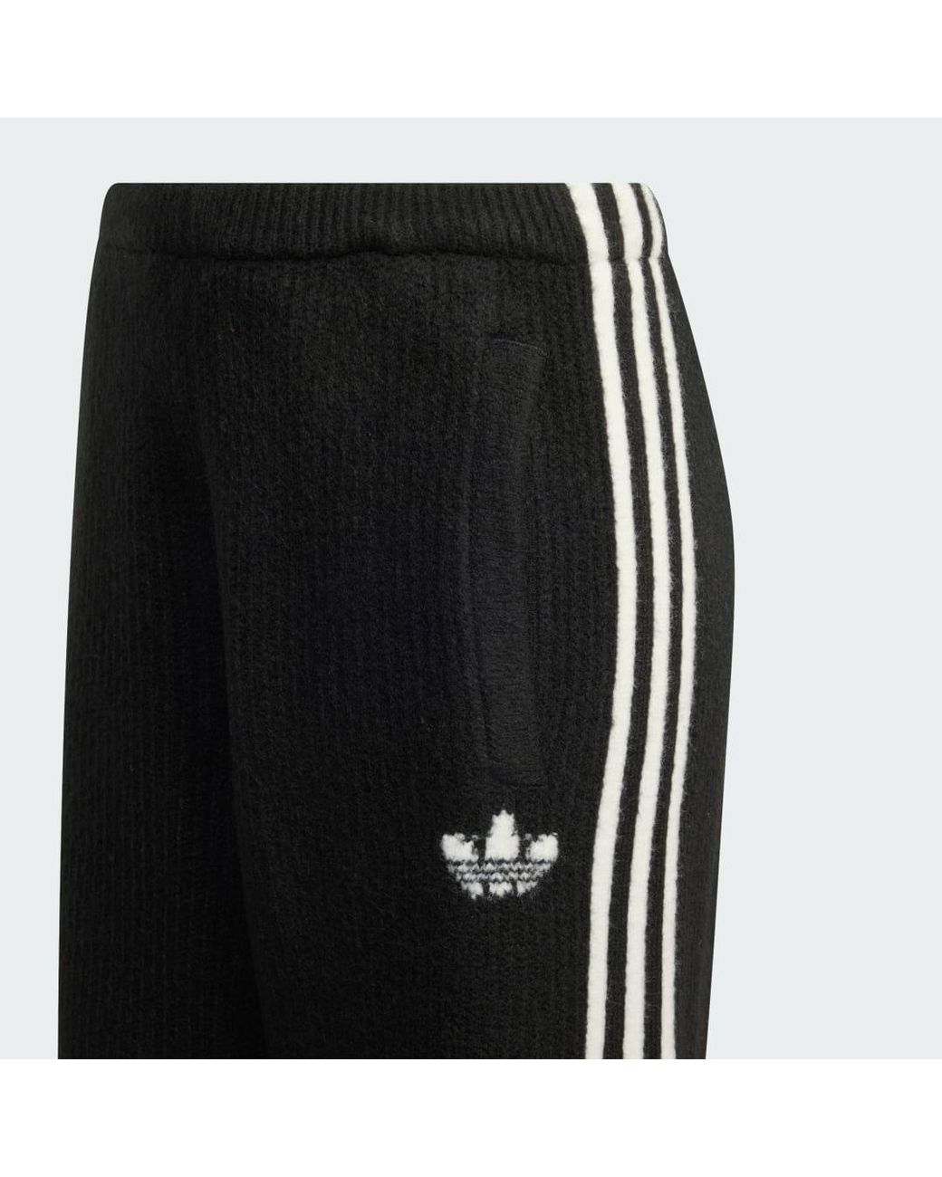 Adidas Black Originals By Jennie Knitted Loose Pants