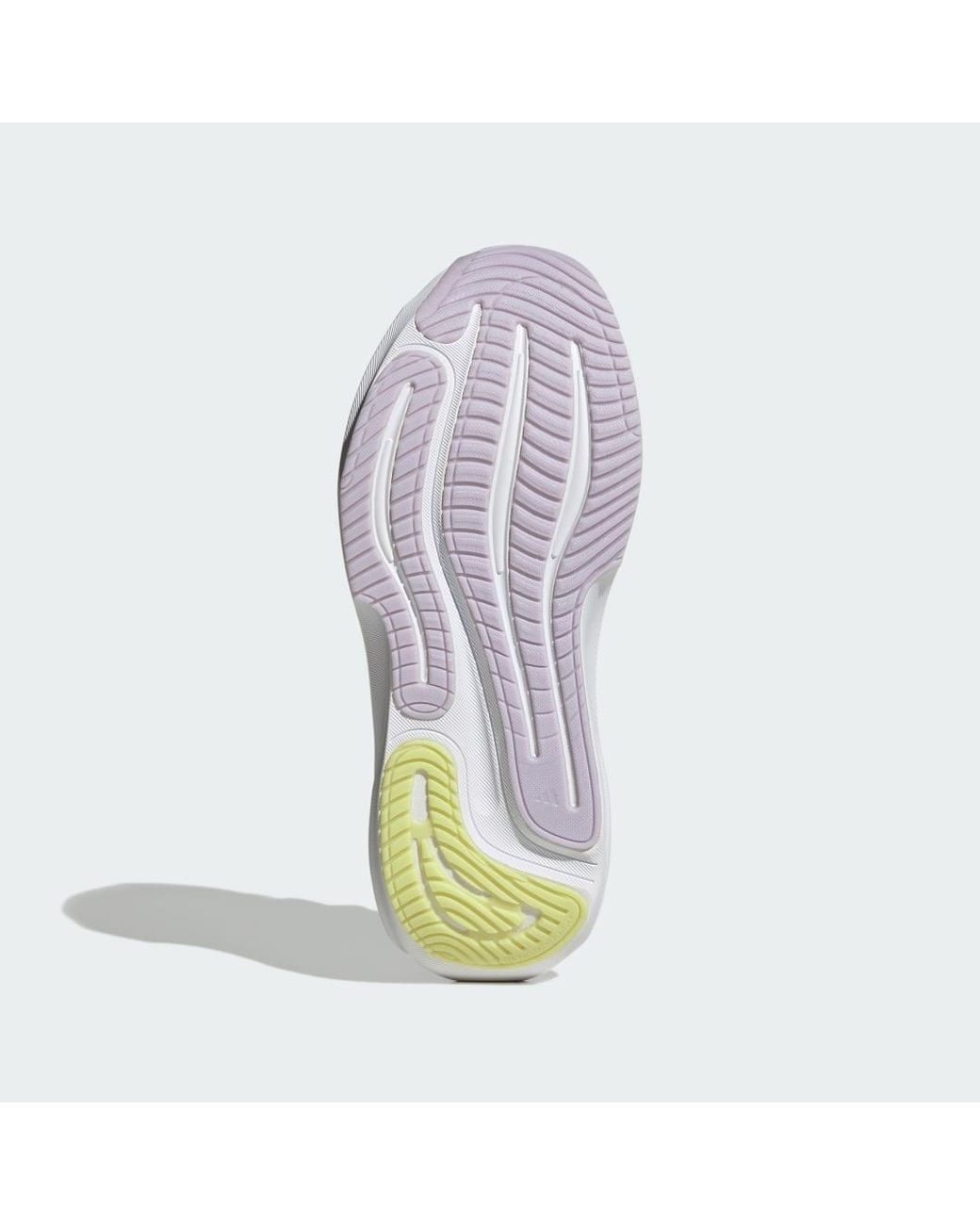 Adidas White Supernova Rise 3 Adaptive Running Shoes