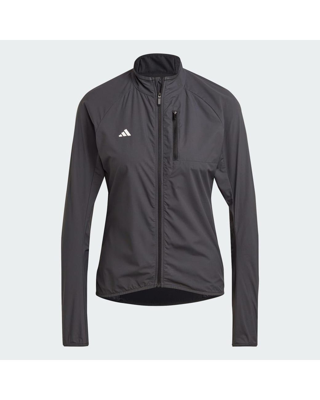 Adidas Gray The Wind.Rdy Cycling Jacket