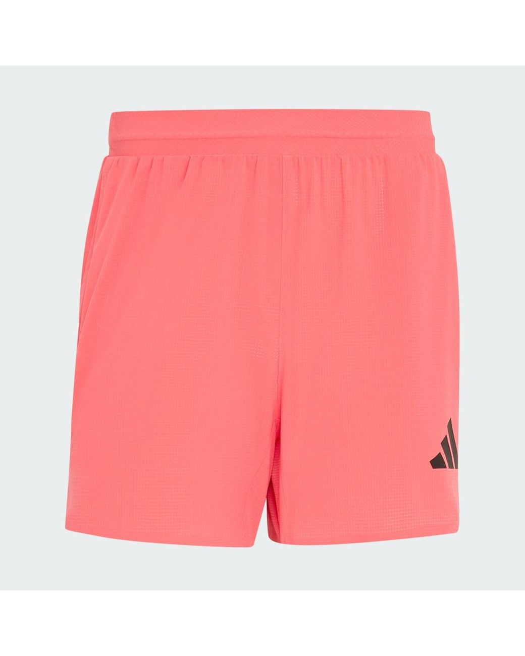 Adidas Red Hybrid Elite Climacool+ Race Shorts for men