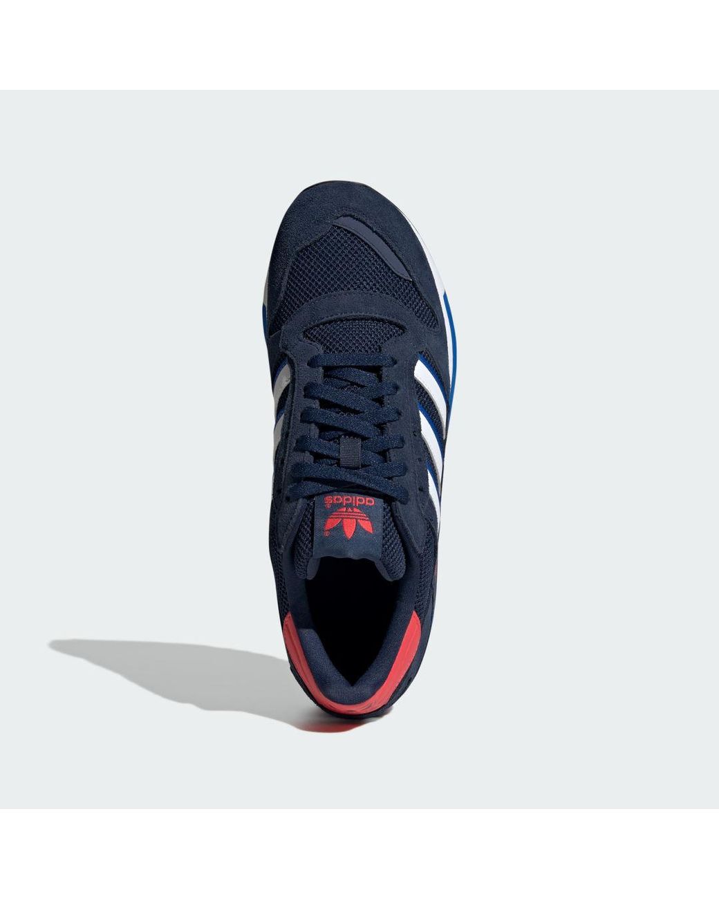 Adidas Originals Blue Zx 600 Panelled Sneakers for men