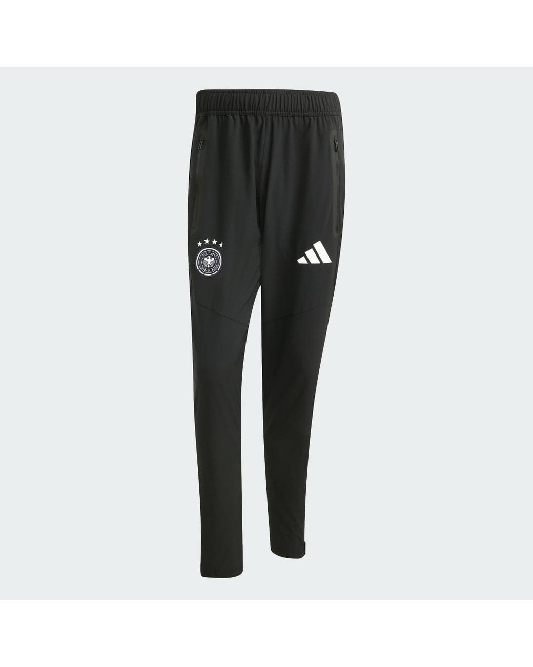 Adidas Black Germany Tiro Travel Tracksuit Bottoms for men