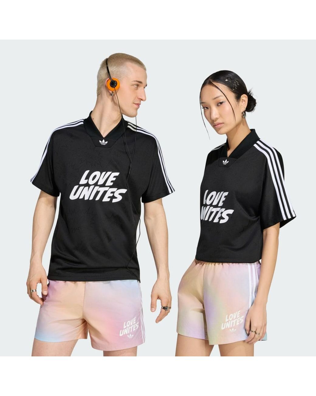Adidas Black Love Unites Emb Jersey
