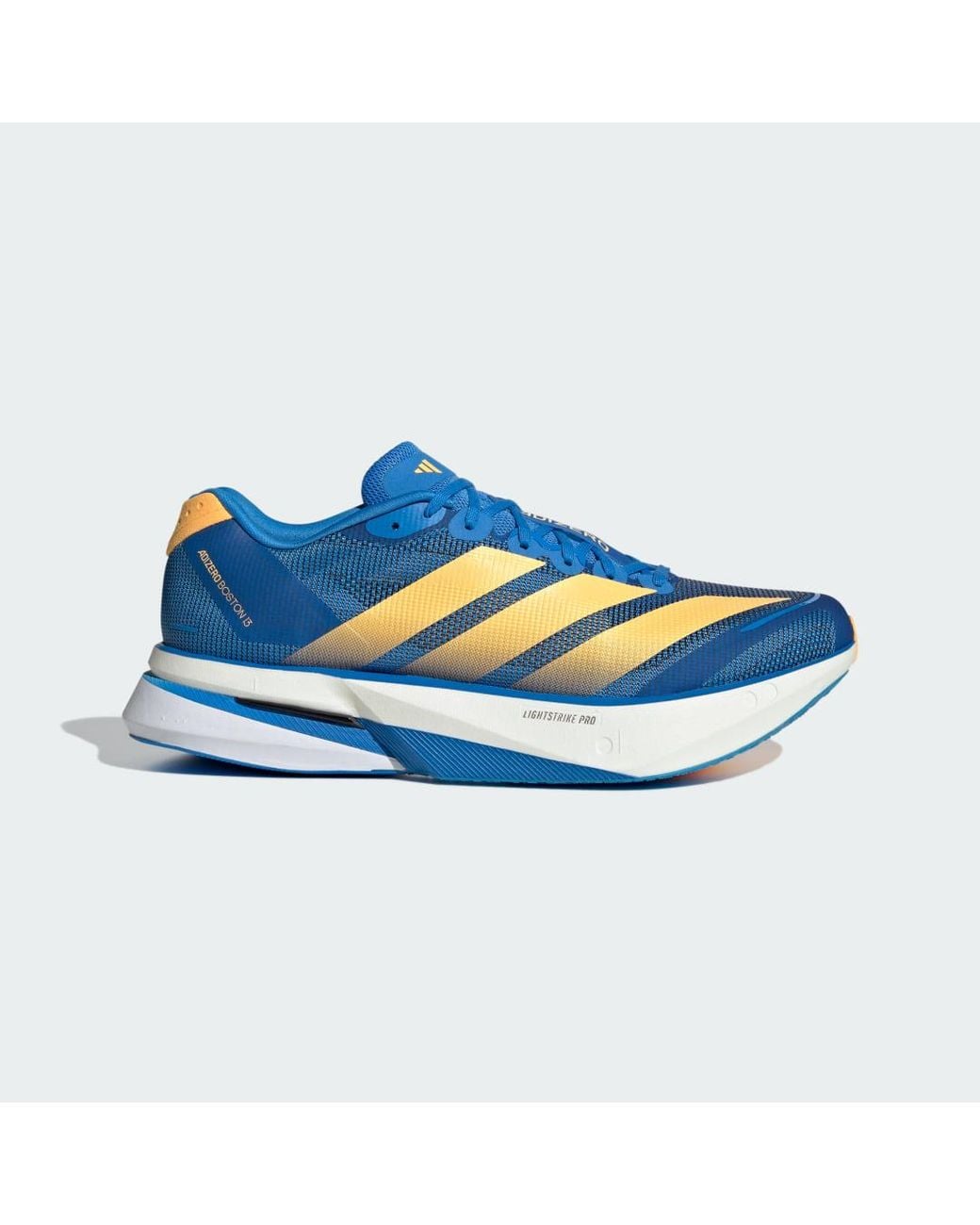 Adidas Blue Adizero Boston 13 Shoes for men