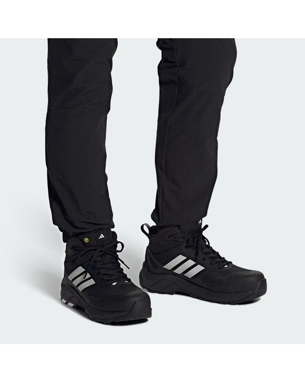 Adidas Black Gradix Mid M S3S Safety Shoes for men