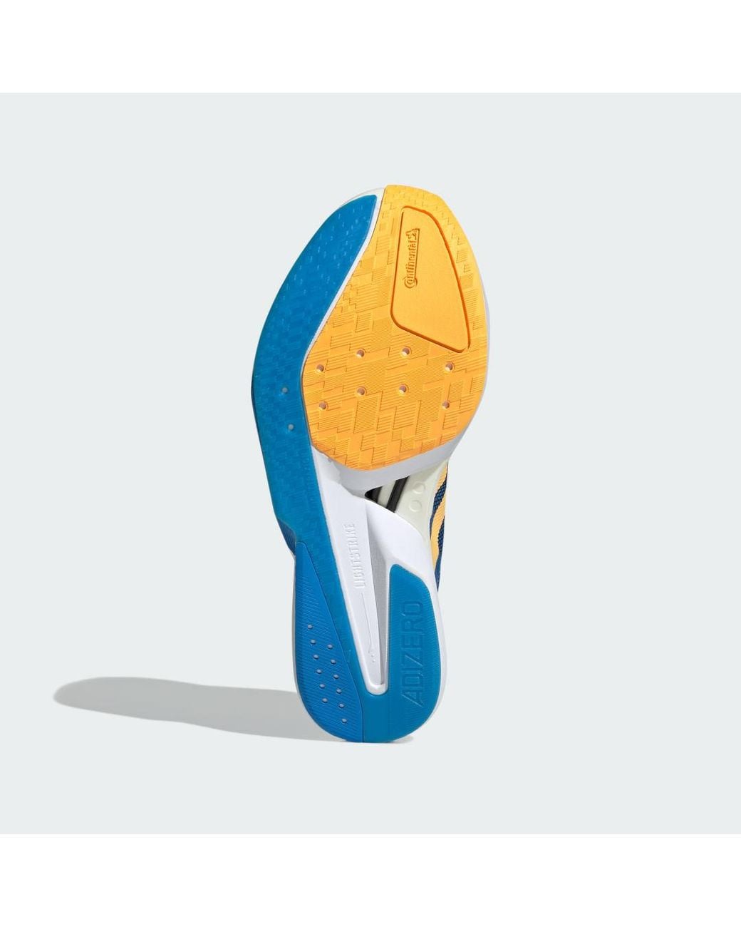 Adidas Blue Adizero Boston 13 Shoes for men
