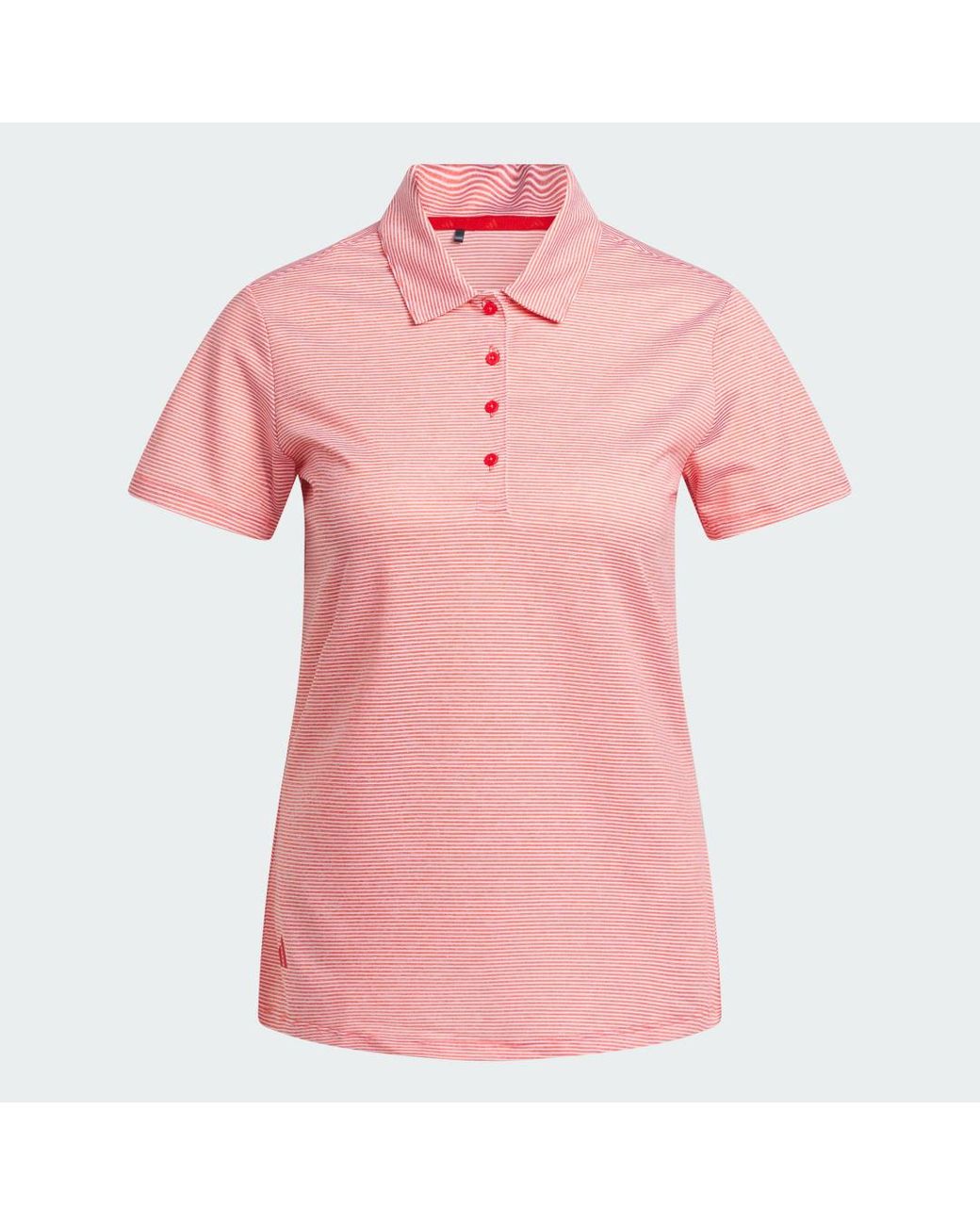 Adidas Pink #39;S Ottoman Short Sleeve Polo Shirt