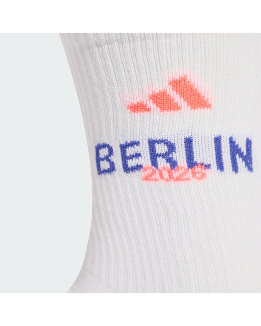 Adidas Blue Bmw Berlin-Marathon 2026 Socks 3 Pair Pack