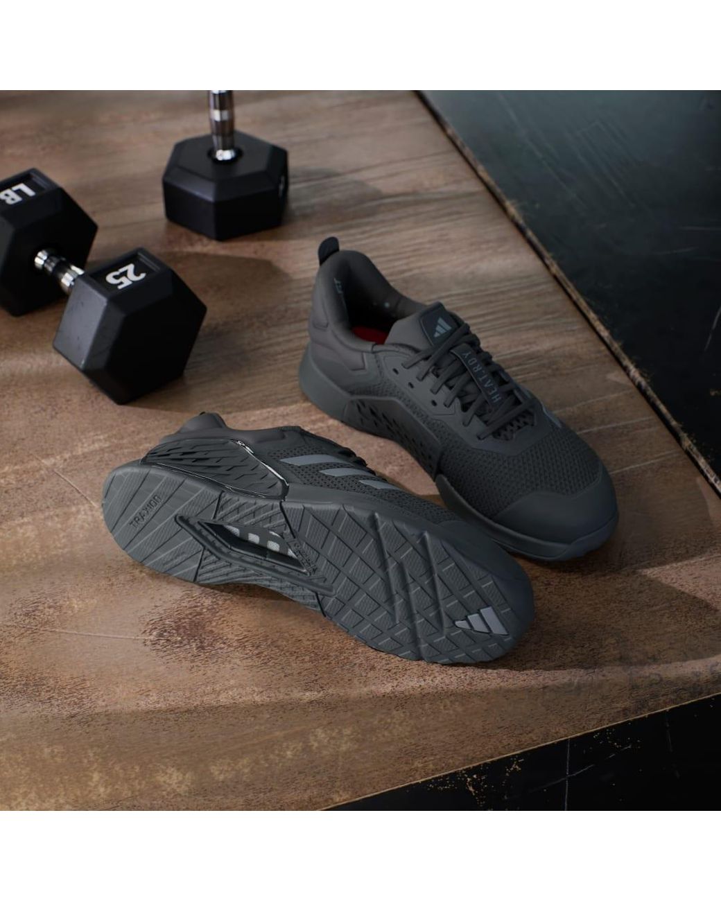 Adidas Black Dropset 3 Training Shoes