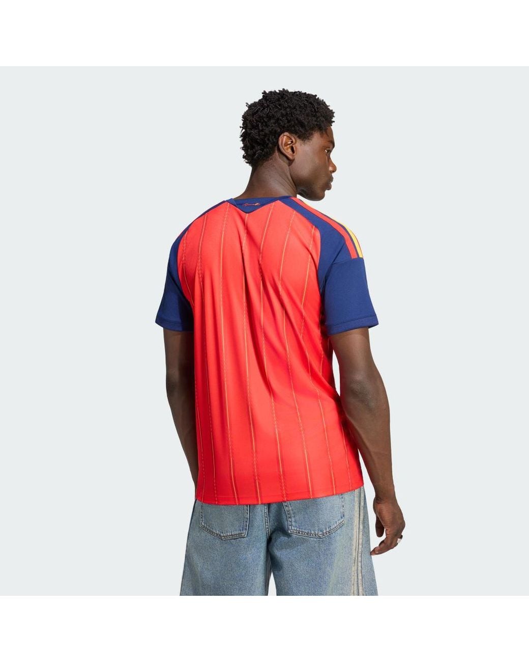 Adidas Red Spain 26 Home Winners Jersey for men