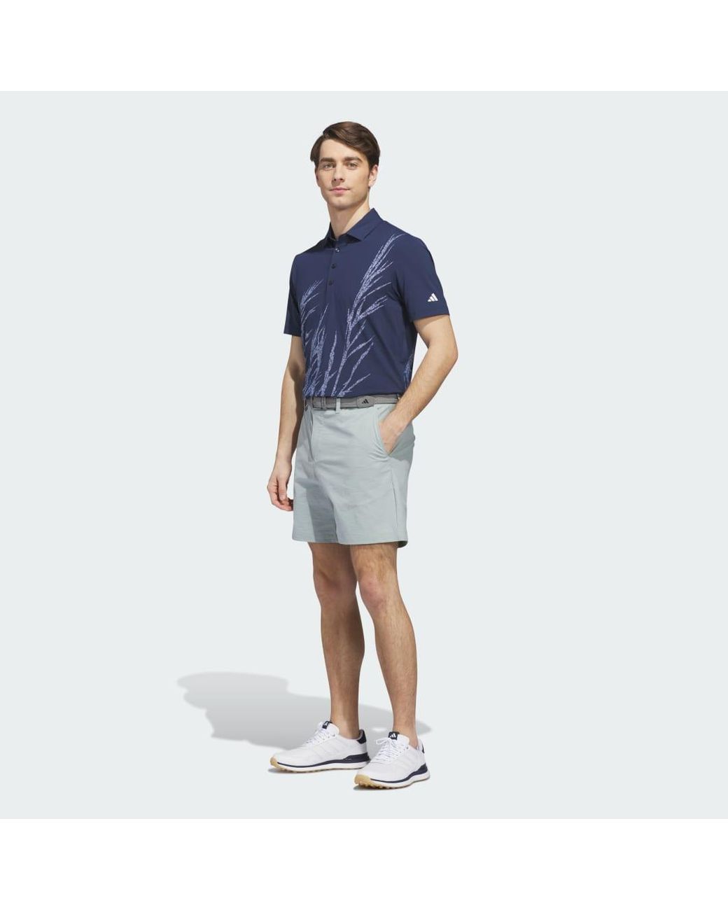 Adidas Blue Golf Ultimate365 Tour Cool Feeling Fescue Polo Shirt Ks5778 for men