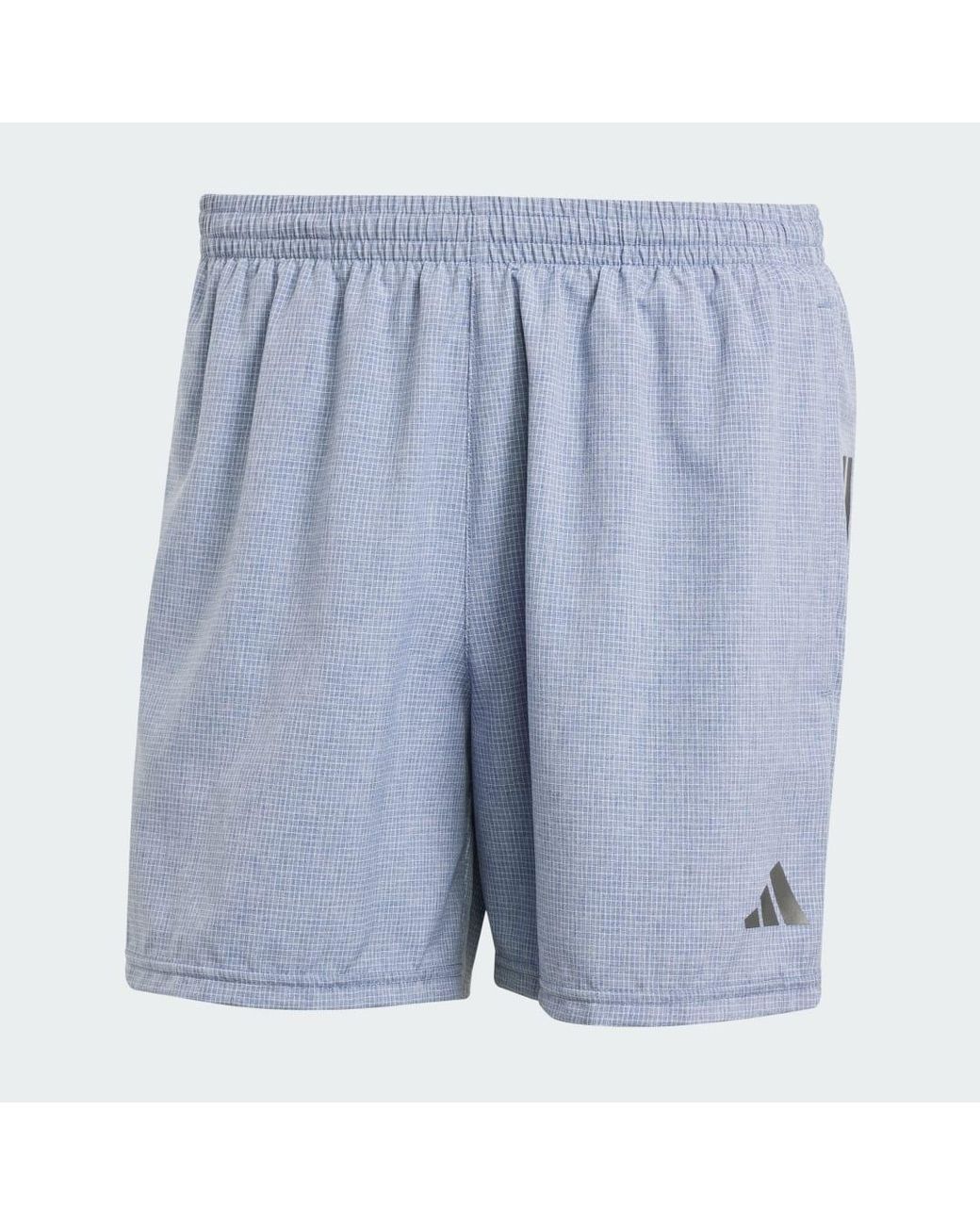 Adidas Blue Own The Run Shorts for men