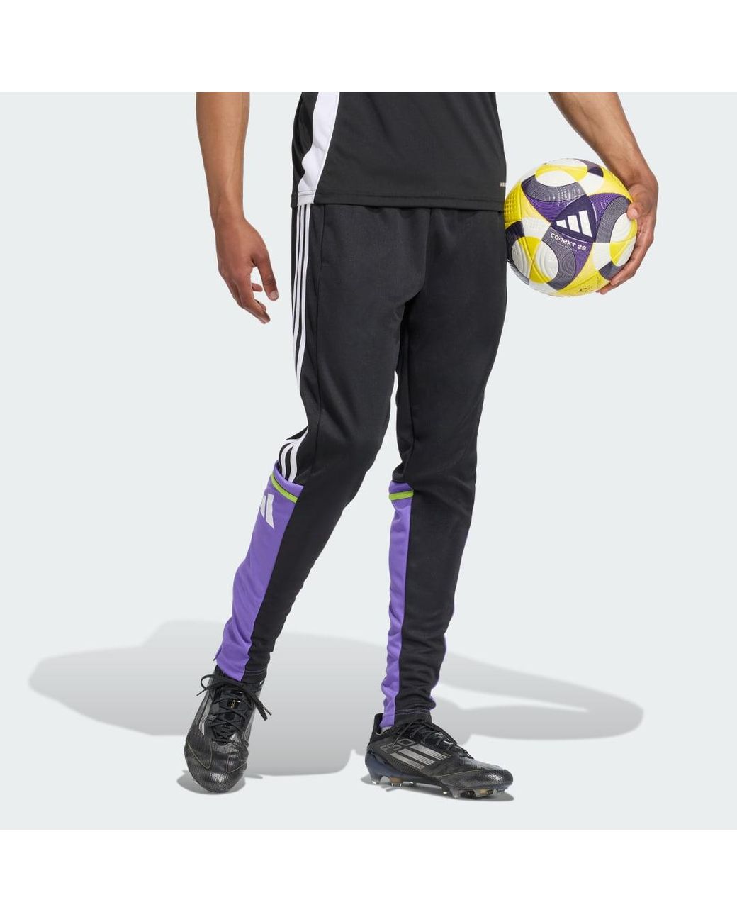 Adidas Black Squadra 25 Training Pants for men