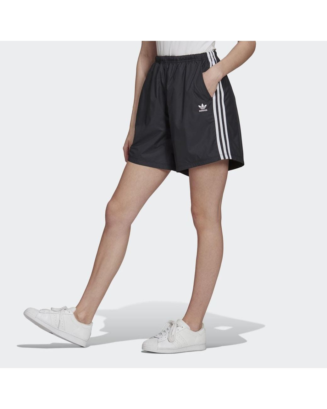 adidas Originals Adicolor Classics in DE Shorts Ripstop | Lyst Schwarz