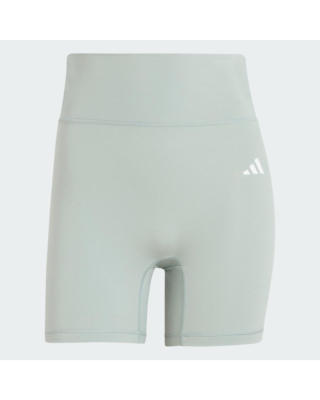 Adidas Blue Optime Essentials Workout Short Leggings