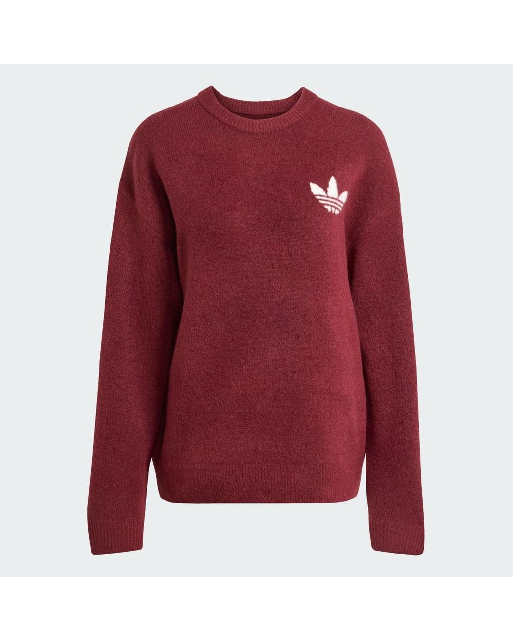 Adidas Red Originals Athletic Dept Knitted Sweater
