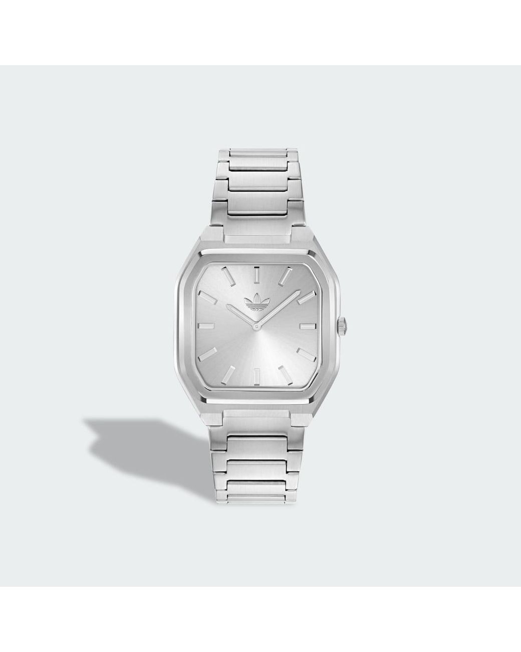 Adidas Metallic City Tech Square Sst Watch