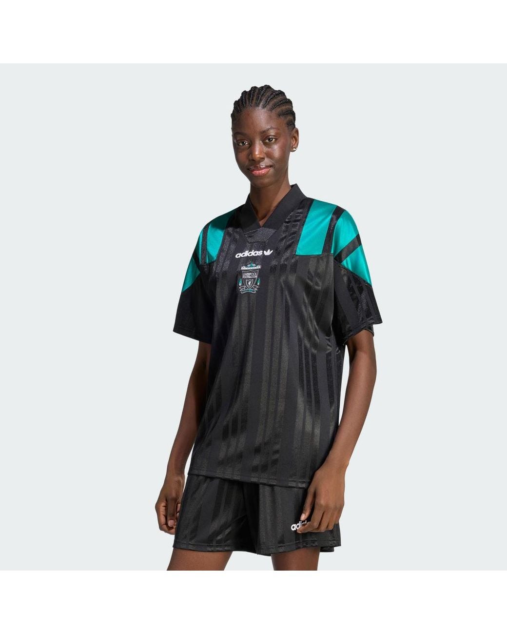Adidas Green Liverpool Fc Eqt Jersey