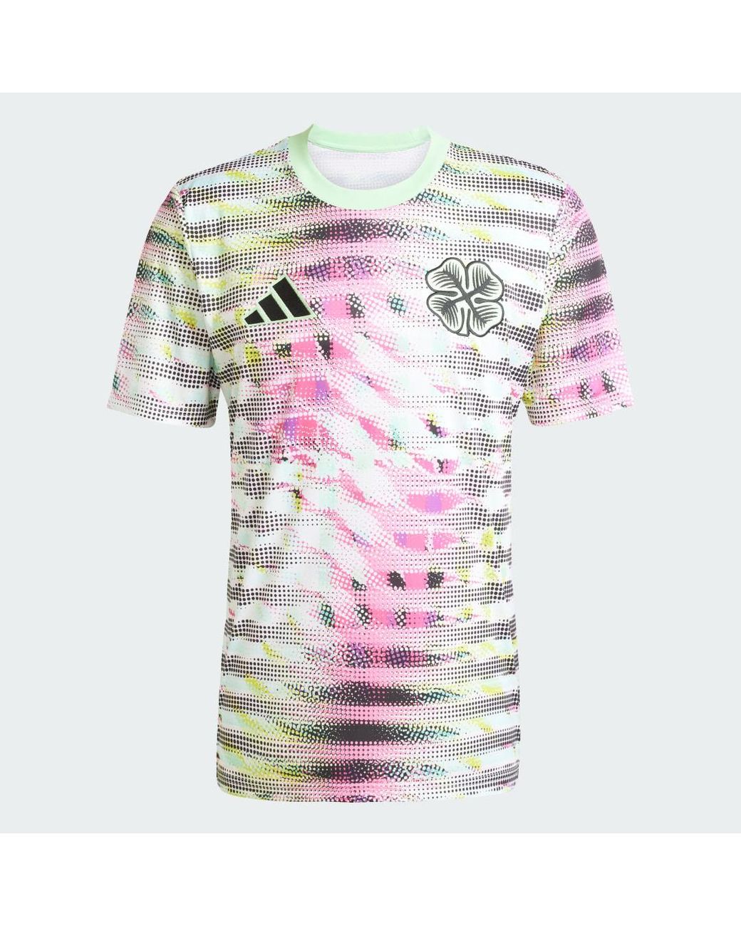 Adidas Pink Celtic Fc 25/26 Pre-Match Jersey for men