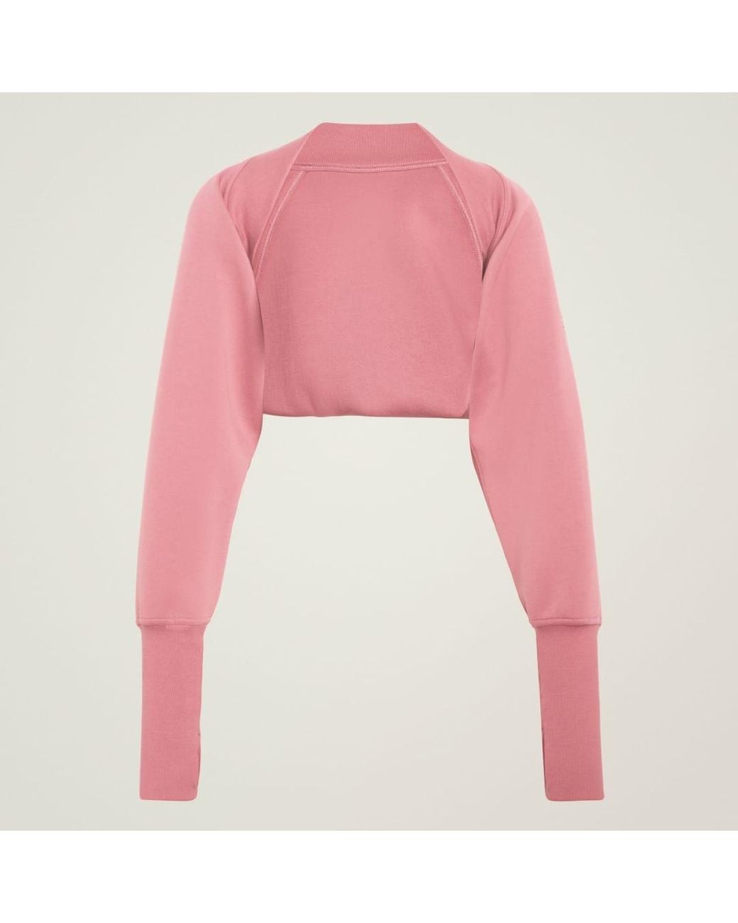 Adidas Red By Stella Mccartney Studio Sweatshirt Shrug