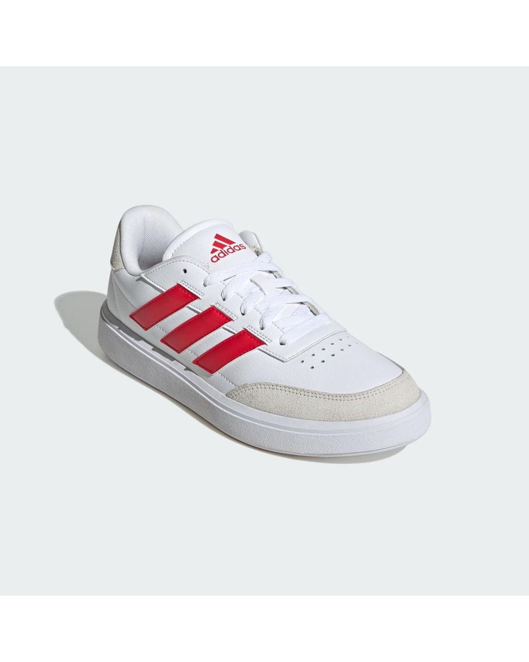 Adidas Red Courtblock Shoes for men