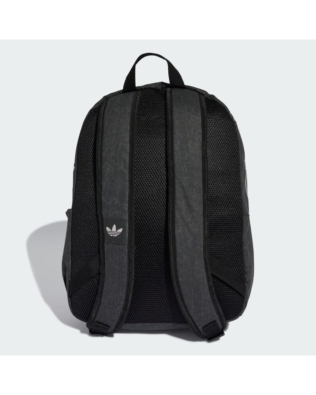 Adidas Black Cl Backpack Washed Effect