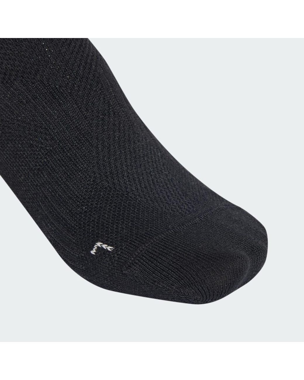 Adidas Black Running Message Crew Sock
