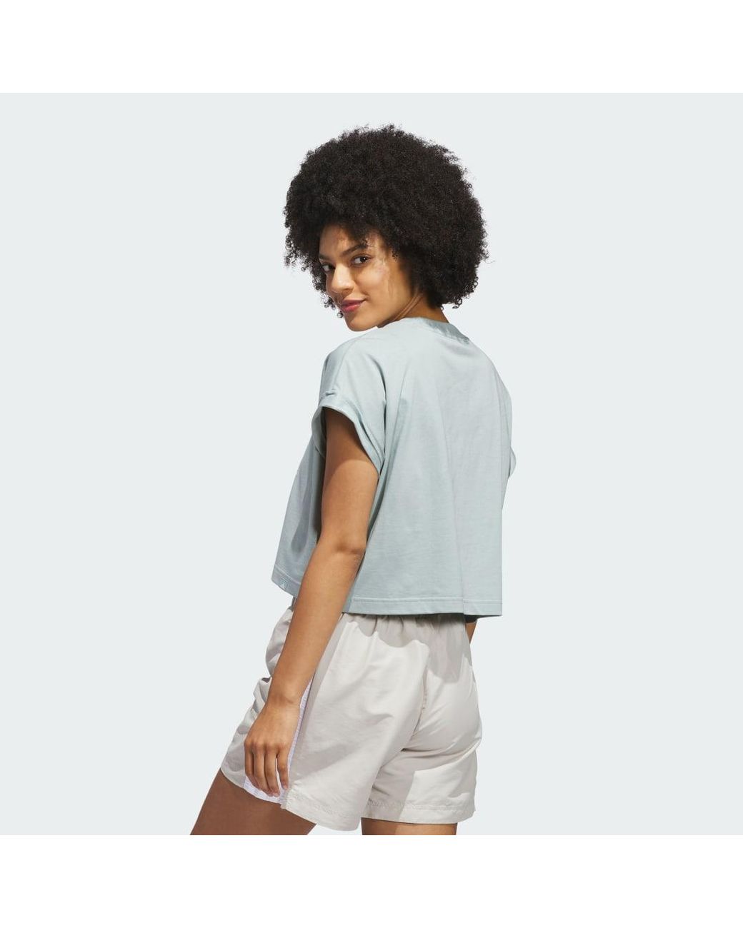 Adidas White Summer Romance Graphic T-Shirt