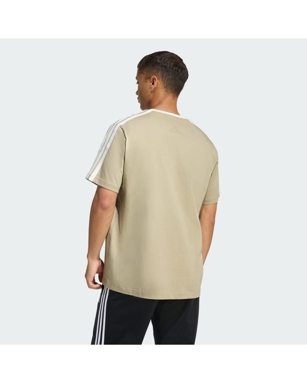 Adidas Natural Lux Coffee Cafe Cup Graphic T-Shirt for men