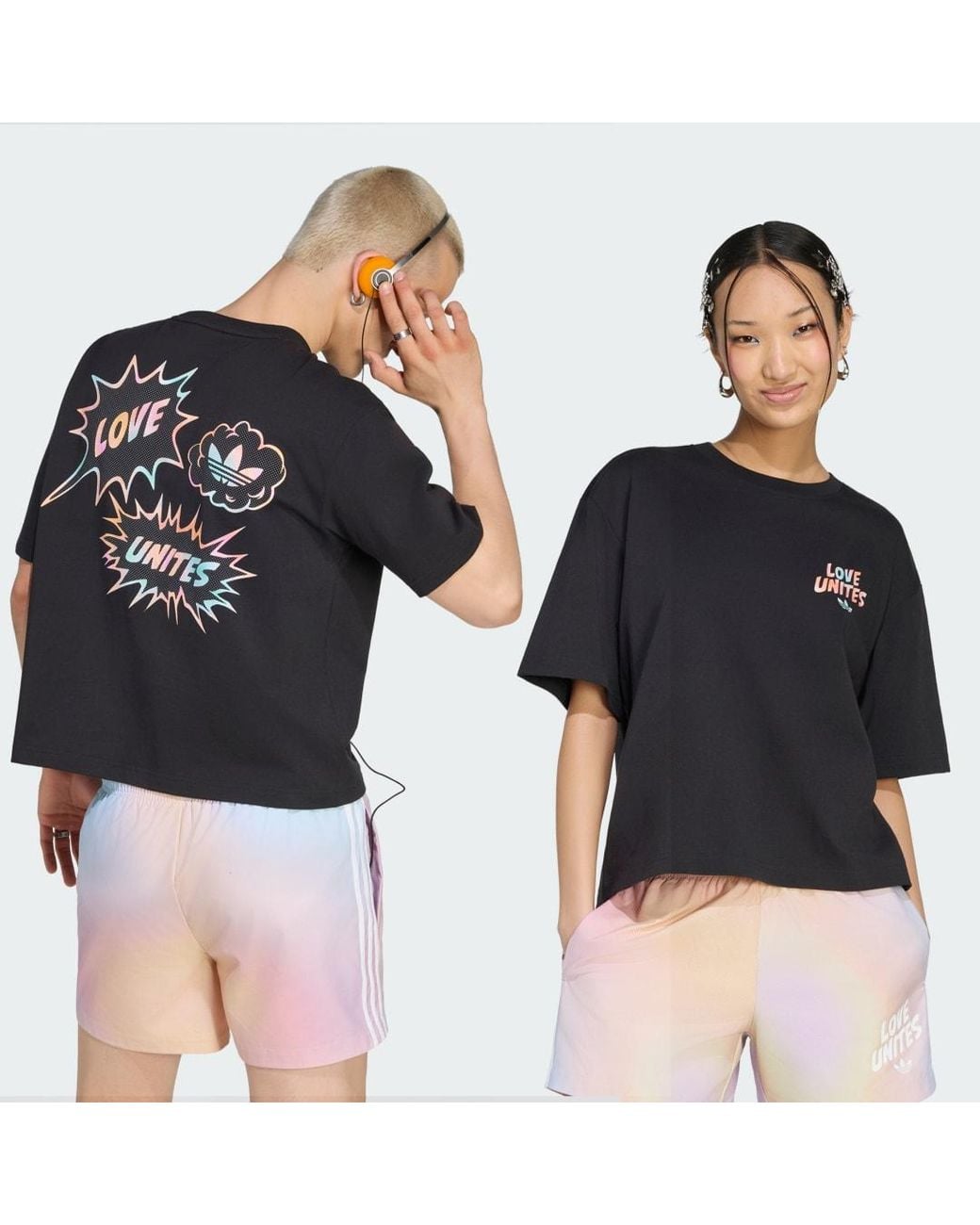 Adidas Blue Love Unites Gfx T-Shirt