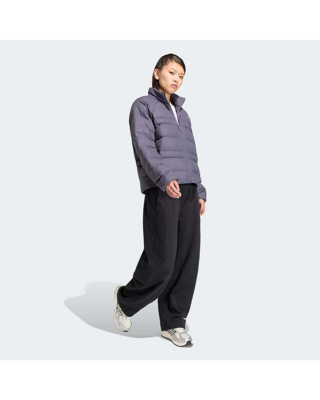 Adidas Originals Blue Essentials Packable Insulated Jacket